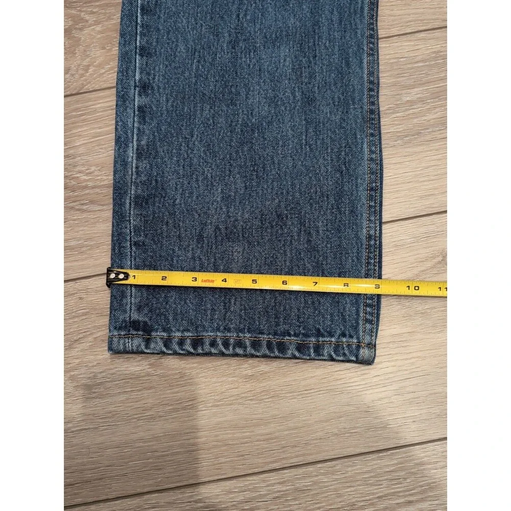 LEVI'S 550 36x32 BLUE JEANS MEN'S STRAIGHT LEG DARK WASH